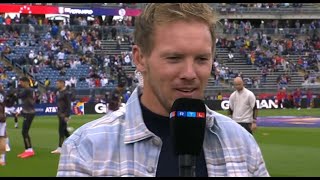 Nagelsmann erklärt Kimmich Abreise im TV [upl. by Otilopih776]