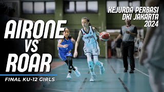 AIRONE KU12 GIRLS FINAL KEJURDA DKI JAKARTA 2024 [upl. by Melony]