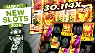 Big Wins on New Slots August 2024 [upl. by Plotkin]