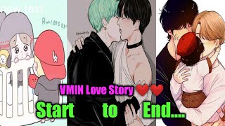 VMIN full love StoryFan art VMIN love❤️❤️ [upl. by Aivun]