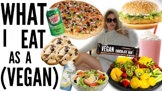 WHAT I EAT AS A FOOD VEGAN [upl. by Layney]