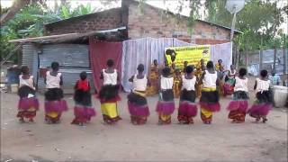 Best African Traditional Dance  A Must See Sanyu Childrens Choir Uganda [upl. by Marti]