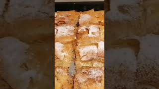 ȘTRUDEL CU MERE🍎strudel sweet homemaderecipe appledesert romania [upl. by Marutani]