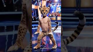 A Baby Performs a Fusion with Cheetah on AGT americagottalent agt magic talent shorts [upl. by Benito688]