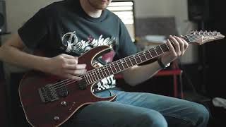 Ibanez RG721RW with Line6 POD HD500X [upl. by Tanhya]