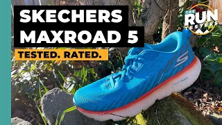 Skechers GORun MaxRoad 5 Review The best maxcushioned shoe [upl. by Niuqaoj]