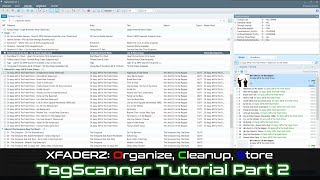 XFaderz OCS TagScanner Tutorial Part 2 Album Art ID3 Tags Export Tracklist [upl. by Hahseram]