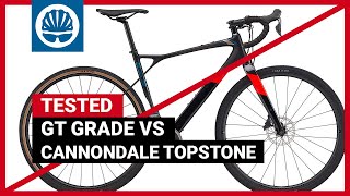 Cannondale Topstone vs GT Grade  SuspensionEquipped Gravel Bike Shootout [upl. by Watts]