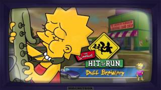 The Simpsons Hit amp Run Soundtrack  Duff Brewery [upl. by Alburga96]