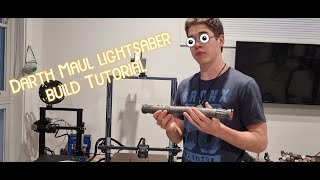 Collapsing Darth Maul lightsaber build Tutorial [upl. by Broderick]