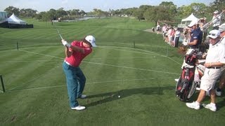 GOLF SWING 2013  JASON DUFNER FAIRWAY WOOD DRIVE  ELEVATED FULL SPEED amp SLOW MOTION  1080p HD [upl. by Priest594]