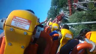 Maverick Row 5 4K POV Cedar Point July 2024 [upl. by Ayotnahs646]