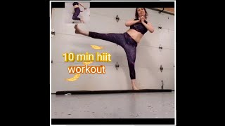 10 minute hiit workout [upl. by Islaen]