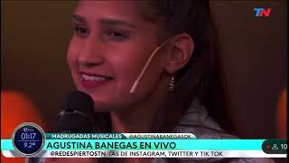 Agustina Banegas  Entrevista y mini acústico en ReDespiertos [upl. by Kalbli321]