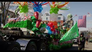 2023 South Boston St Patricks Day Parade [upl. by Osyth86]