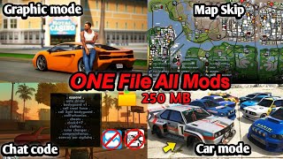 How to Install Mods In GTA San Andreas for Android East Steps🗂file 250MB [upl. by Oinigih]