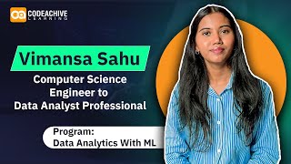 Data Analytics with Machine Learning Program  Codeachive Learning  Student Review [upl. by Haimehen921]