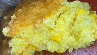 MOIST MELT IN YOU MOUTH CORNBREAD SOUFFLÉ  JIFFY DO NOT FOLLOW RECIPE ON THE BACK EASY RECIPE [upl. by Innus206]