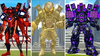 EVOLUTION OF NEW SUPER UPGRADED TITAN CLOCK MANSPEAKERMANTV MAN   Skibidi Toilet In Garrys Mod [upl. by Berkeley]