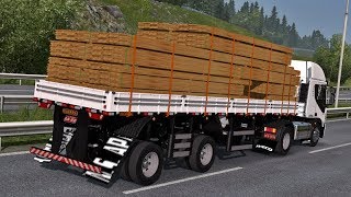 Passando Na Toda Pelo Flogueiro  Ets2  Iveco Cursor 330 [upl. by Afesoj]