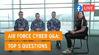 Air Force Cyber QampA Top 5 Questions [upl. by Ursi448]