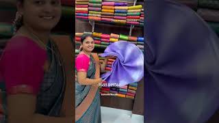 Lavender Colour Bridal Saree mostwatched pattusarees silksaree youtube shortsfeed feedshorts [upl. by Molini115]