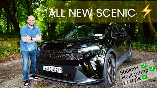 Renault Scenic electric review  Its good very good [upl. by Eisenstark]