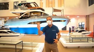 Nova Intermarine 58  São Paulo Boat Show 2021  NÁUTICA [upl. by Ahsekyt964]