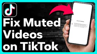 How To Fix Muted Video On TikTok [upl. by Irroc]