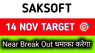 saksoft share latest news  saksoft share latest news today [upl. by Winfrid]