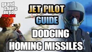 GTA 5 Tips on dodging Homing Missiles when you in the Hydra for beginners [upl. by Hegarty783]