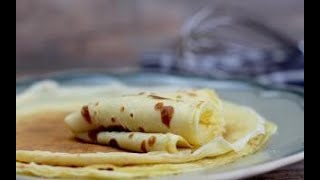 Pâte à crêpes ultra légère  CroqKilos [upl. by Hsihsa425]