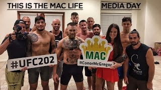 Behind the scenes at Conor McGregors media day and open workout TheMacLife [upl. by Noami]