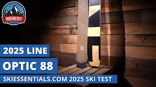 2025 Line Optic 88  SkiEssentialscom Ski Test Review [upl. by Ttelrahc]