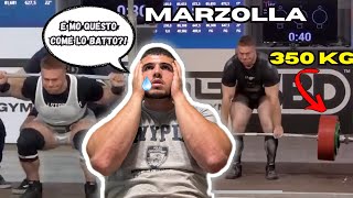 Reaction alla gara di matteomarzolla 😱  carichi assurdi 😳 [upl. by Roobbie]