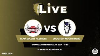 WNBL LIVE Team Solent Kestrels v Loughborough Riders 170224 [upl. by Jurkoic]