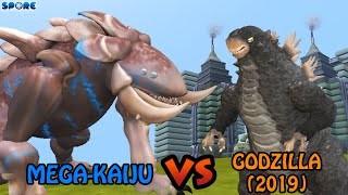 MegaKaiju vs Godzilla 2019  Titan Faceoff S3E9  SPORE [upl. by Aidil489]