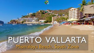 Stunning Mismaloya Beach 20 minutes south of Puerto Vallarta Mexico [upl. by Yevrah]