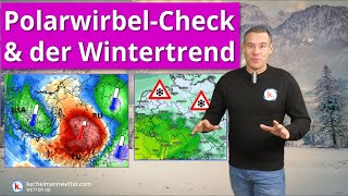 Stark gestörter Polarwirbel Luftmassengrenze und Wintertrend [upl. by Winfrid559]