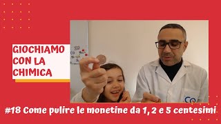 Come Pulire le Monetine da 1 2 e 5 centesimi LIVE 18 [upl. by Gerianne]