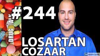 LOSARTAN COZAAR  PHARMACIST REVIEW  244 [upl. by Grannie]