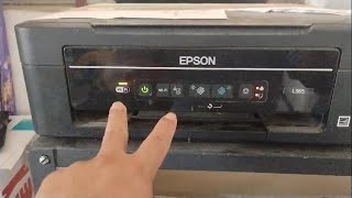 COMO SOLUCIONAR PARPADEAN LUCES EN IMPRESORA EPSON L365 [upl. by Pedroza]