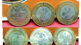 TIENES monedas de 20 pesos en esto se cotizan [upl. by Nayarb]