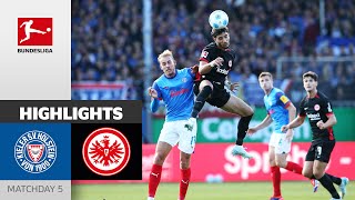 Frankfurt On A Roll  Holstein Kiel  Eintracht Frankfurt 24  Highlights  Matchday 5 – BULI [upl. by Acirretal]