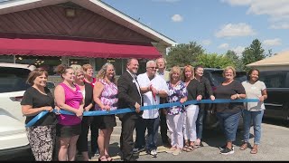 Jusinos Family Restaurant cuts the ribbon for their grand opening in Follansbee [upl. by Ylek455]