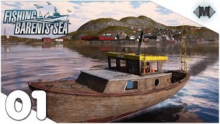 Fishing Barents Sea ★ 01 Schiff ahoi ★ Deutsch German Gameplay [upl. by Nallak]