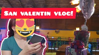 VLOG 1 SAN VALENTIN CONMIGO 😻🎁🎂 [upl. by Inajna]