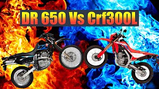 Crf300L vs Dr650 plus more [upl. by Evoy]