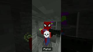 Minecraft SpiderMan spiderman minecraft shorts [upl. by Nahsyar857]