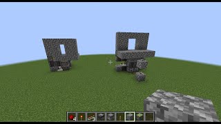 minecraft hipster door 2x1 and 2x2 [upl. by Kubis]